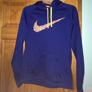 Blue Nike hoodie