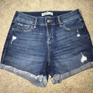 Abercrombie kids girls denim shorts