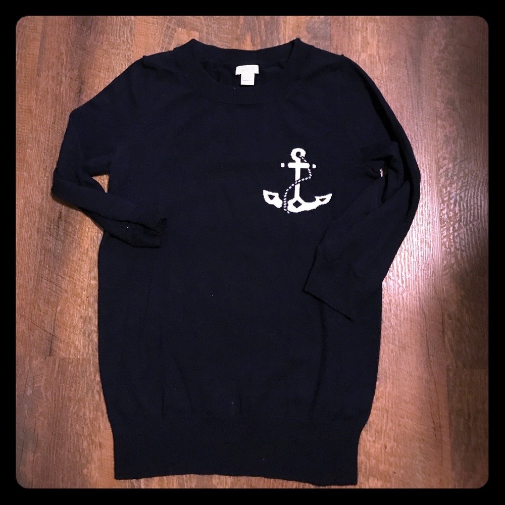 ⚓️j crew crew neck sweater