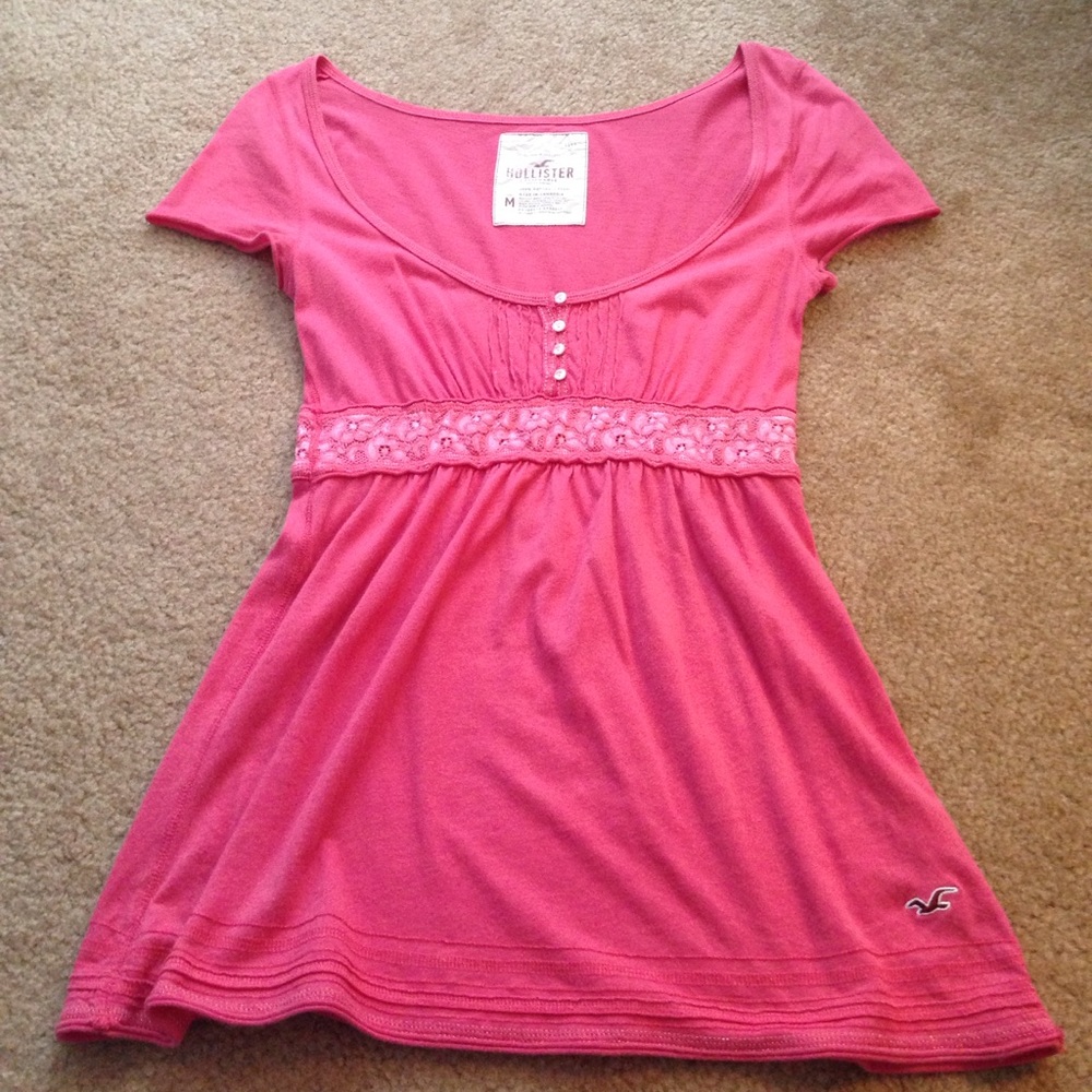 Pink Hollister babydoll