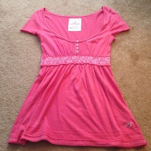 Pink Hollister babydoll