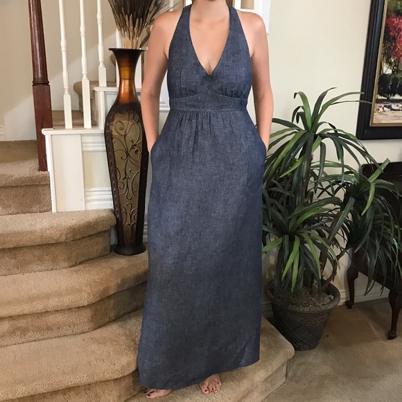 CAbi Dresses & Skirts - CAbi Linen Maxi