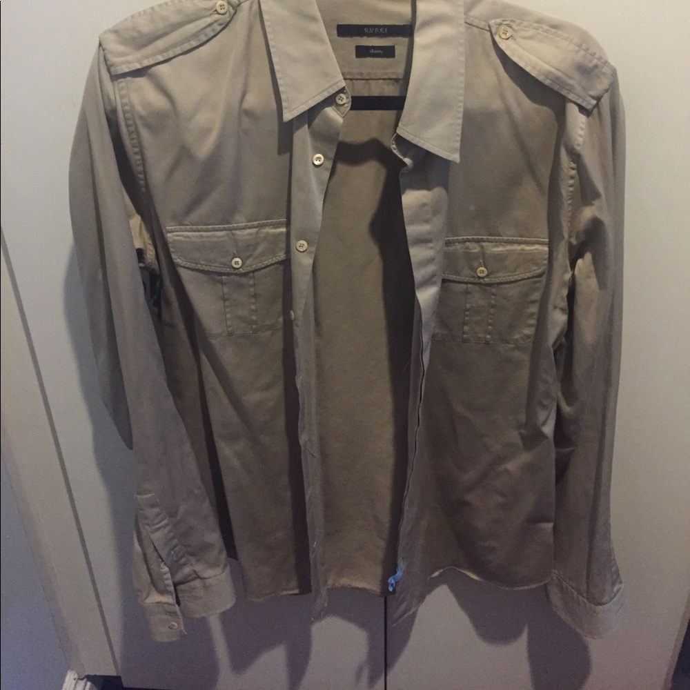 Men's Gucci Button Up Shirt size L