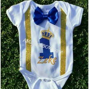 Royal Prince 1st Birthday Onesie/Shirt