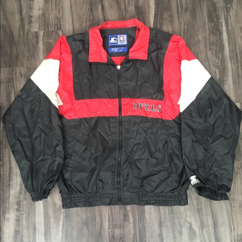 Vintage NBA Starter Chicago Bulls Windbreaker