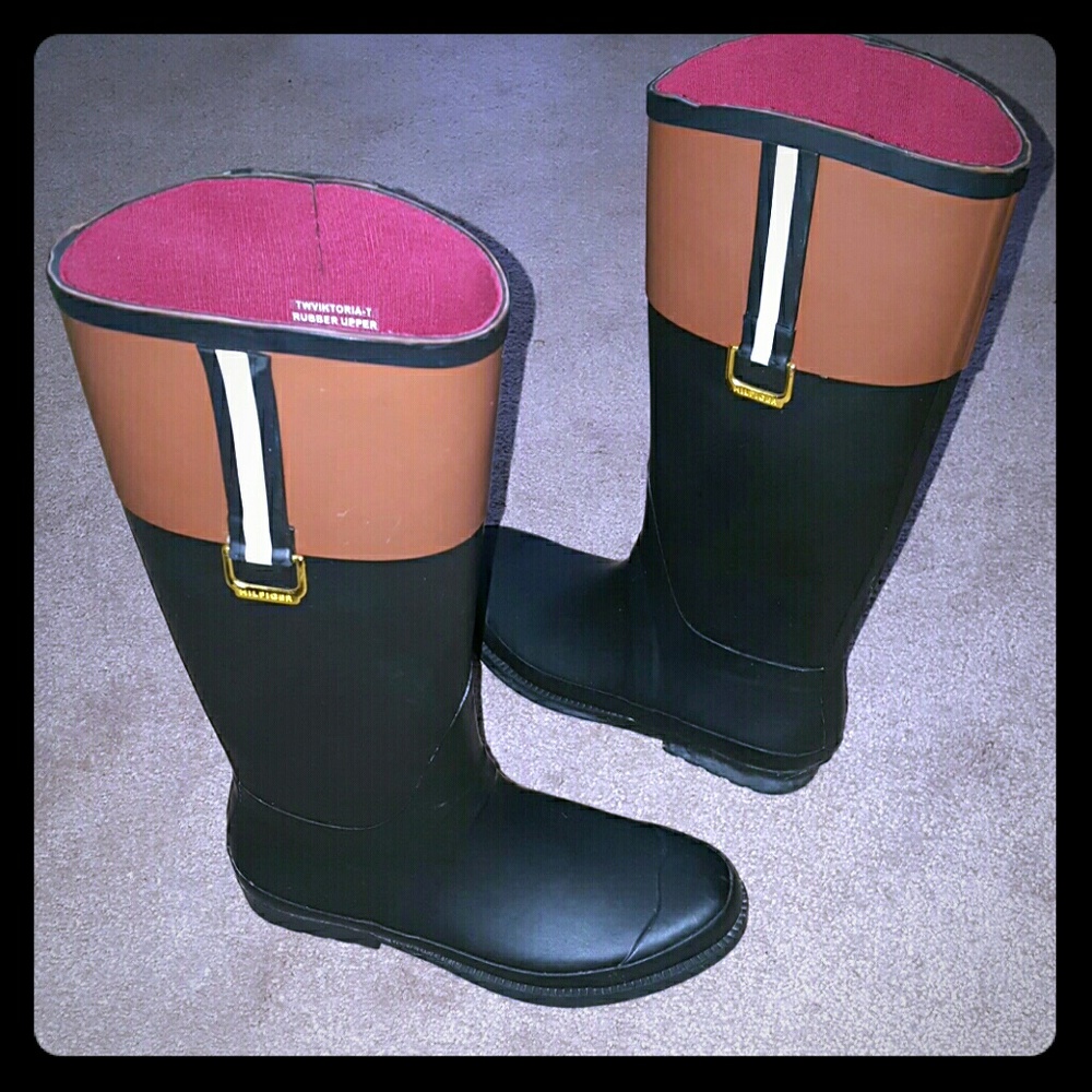 Tommy Hilfiger rain boots