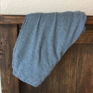 LuLaRoe heathered blue leggings, one size