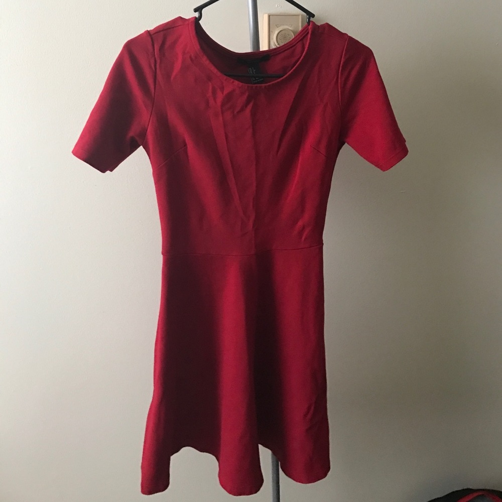 Red dress