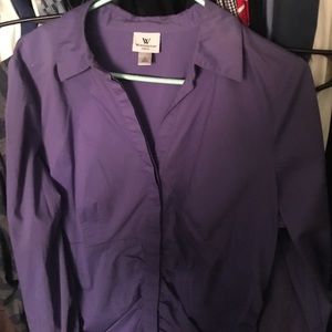 👜👩‍💼Worthington ruched button down👜👩‍💼