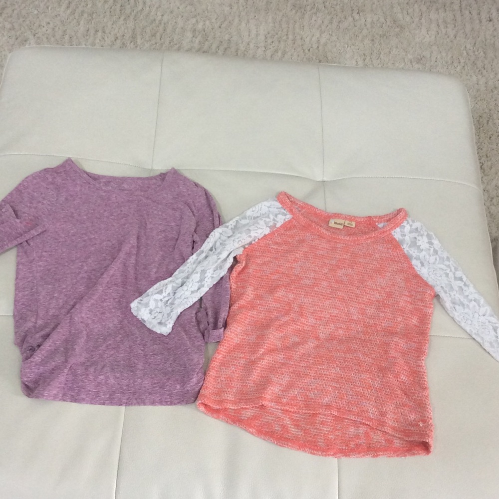 Girls 7/8 long sleeve mudd and Cherokee