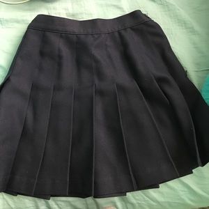 American apparel blue tennis skirt.
