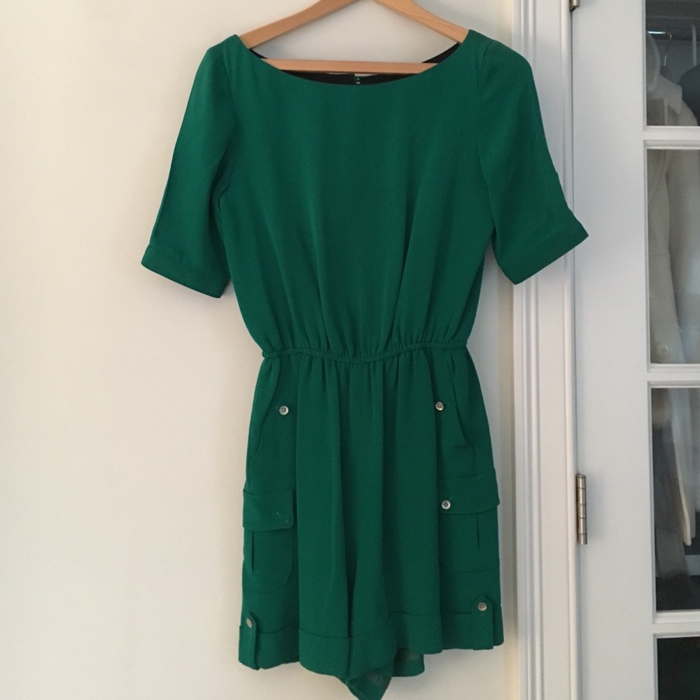 Rag&Bone green playsuit size 2