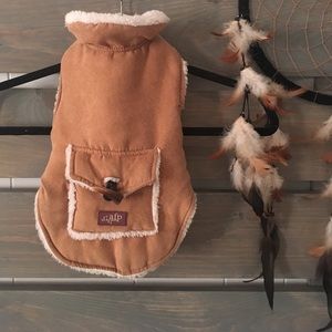 SM FLEECE DOG COAT