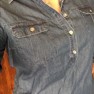 🍁🍂Denim long sleeve top🍁🍂