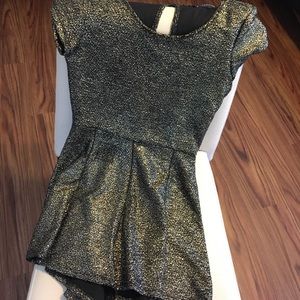 Gold romper