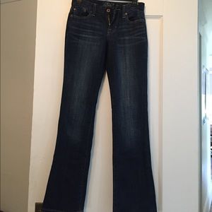 Straight leg jeans