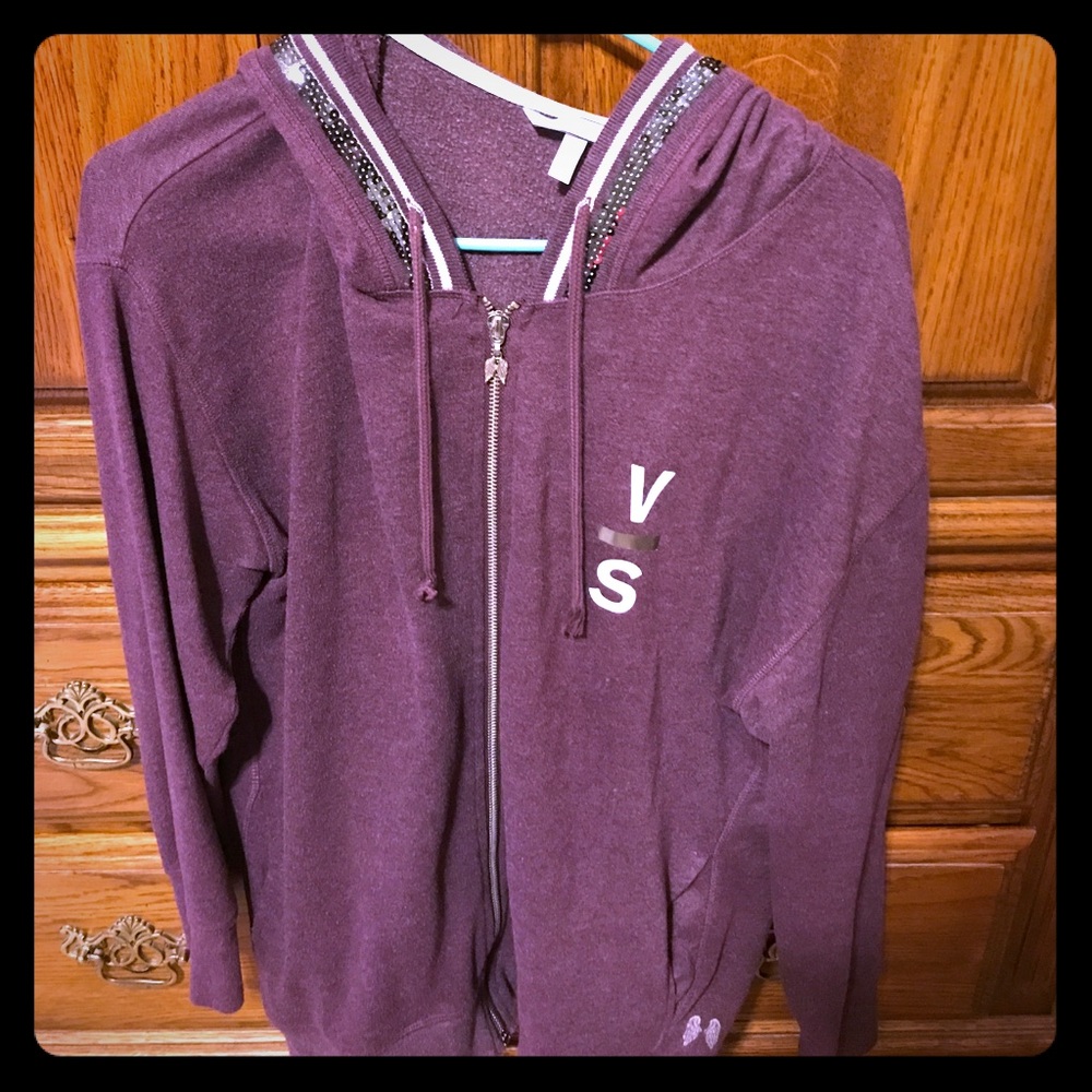 Purple Victorias Secret hoodie