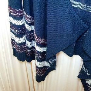 Cloud Chaser Navy Duster | Blue Sweater Cardigan