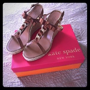 Kate Spade summer wedges