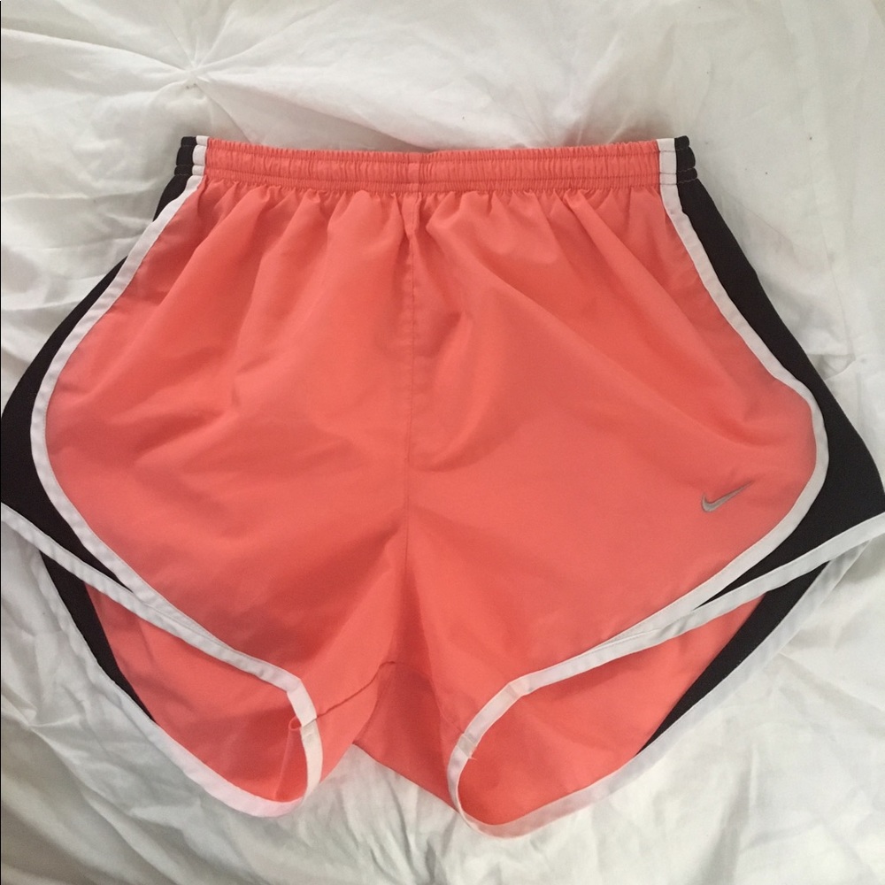 Orange Peach Nike Tempo Running Shorts
