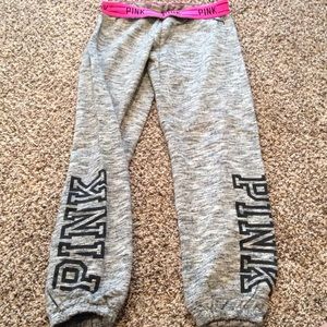 Pink joggers