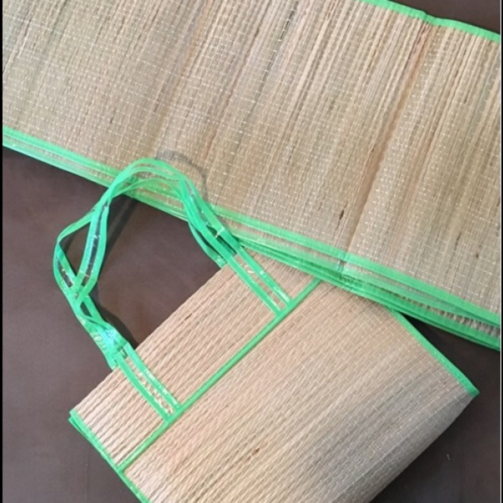 STRAW MAT & BAG - Picture 6 of 6
