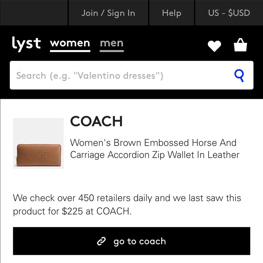 Coach wallet - Picture 2 of 4