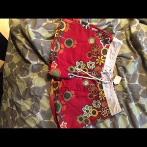 Mike Red Print Board Short