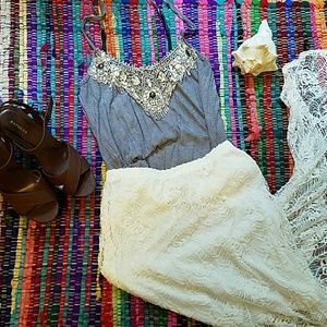 Express Crochet Beach Tank
