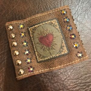 KBD Designs soft leather snap cuff bracelet.