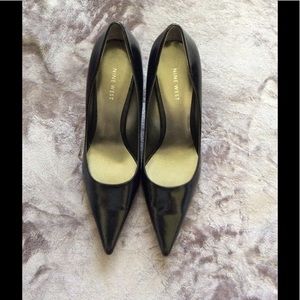 NINE WEST NUNCIO Leather Pumps Black