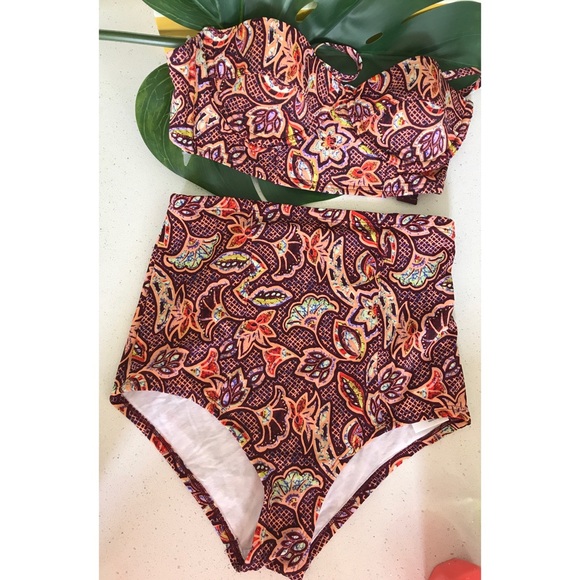 Urban Outfitters Other - Urban outfitters high waisted swimwear set 👙