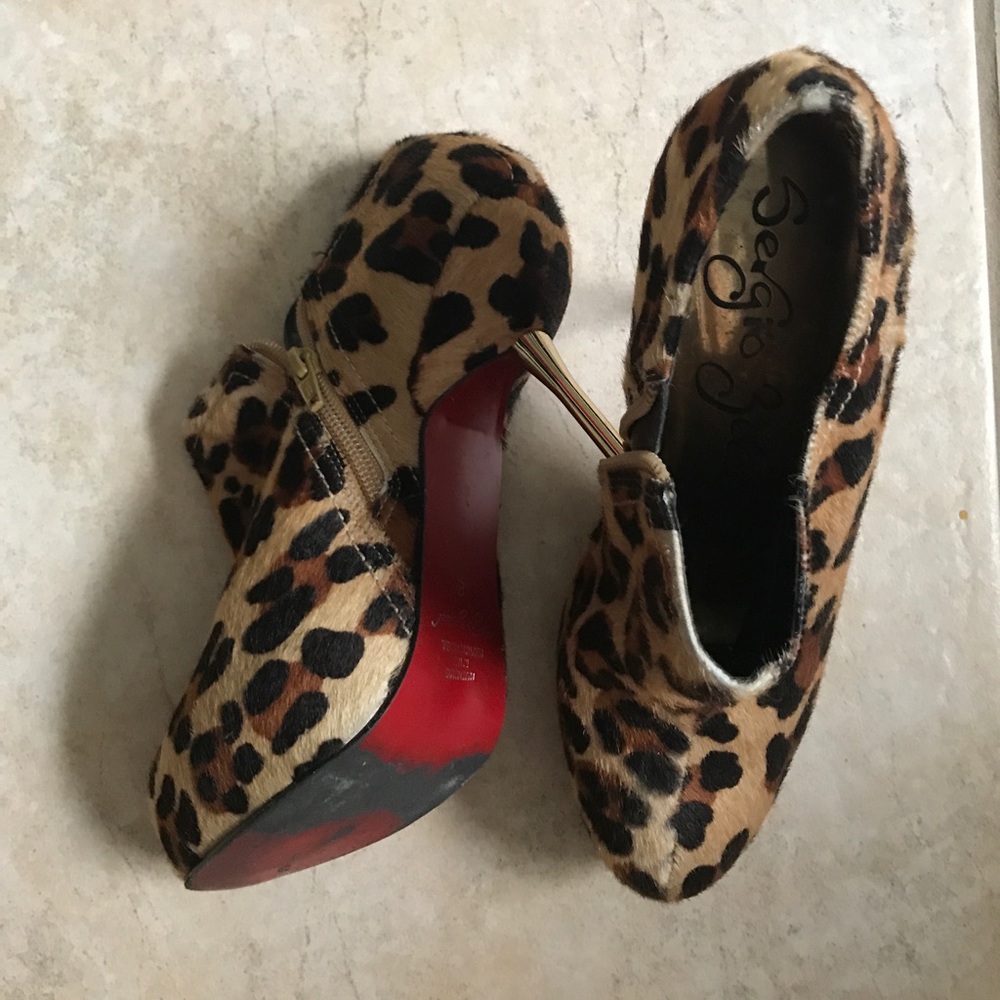 Leopard Bootie