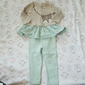 Adorable baby girl outfit