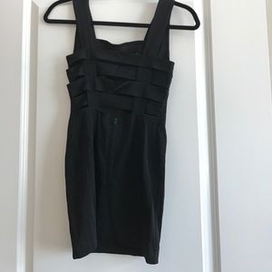 Vintage Black 1990s micro mini