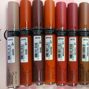 All 11 colors of matte lip stain