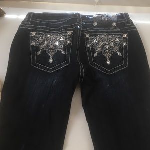 Miss Me dark wash jeans