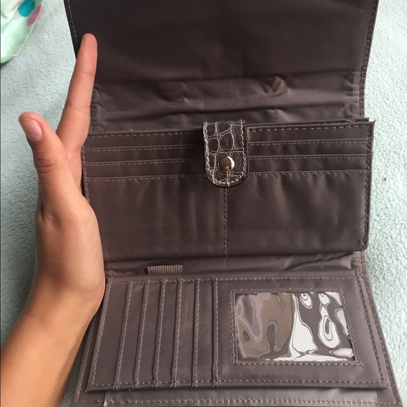 Gray snake print wallet - Picture 3 of 5