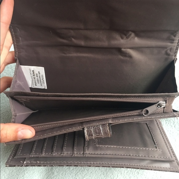 Gray snake print wallet - Picture 4 of 5