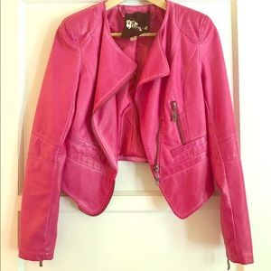 Pink Motorcycle Jacket!