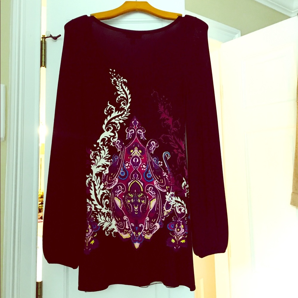 BeBe XS bell sleeve dress