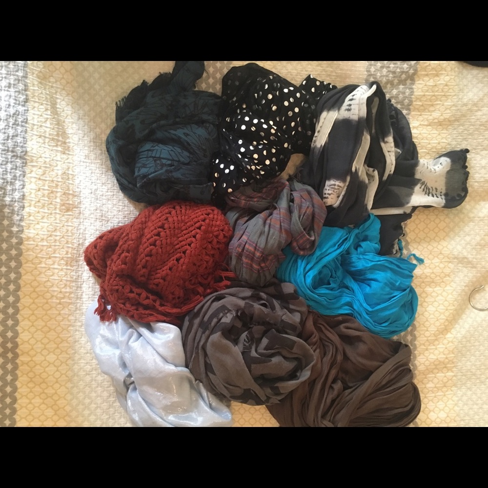 Bundle of Ten Scarves