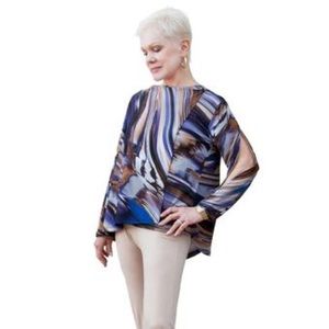 Cape Sleeve Tunic Top Jacket