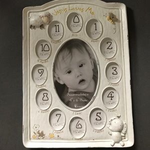 Monthly picture frame. Nursery decor