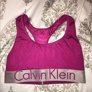 Calvin Klein sports bra