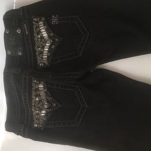 Miss me black skinny jeans