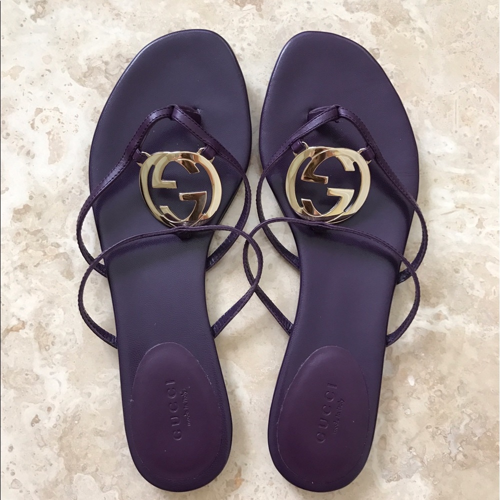 Authentic Gucci sandals never worn
