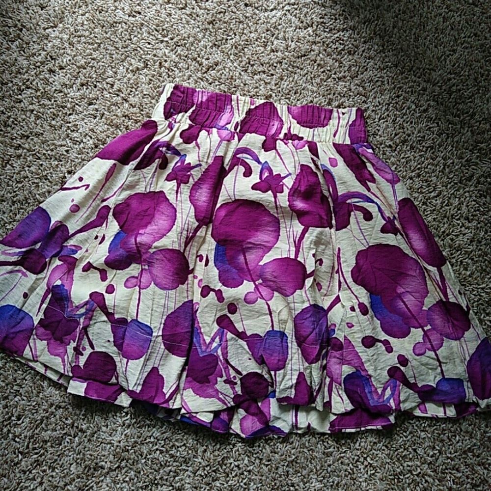 Twenty one floral skater circle skirt