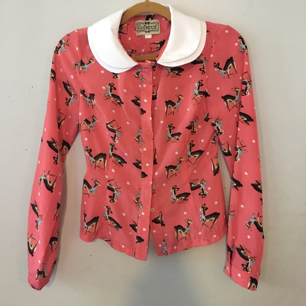 Peter Pan collar Collectif London button down
