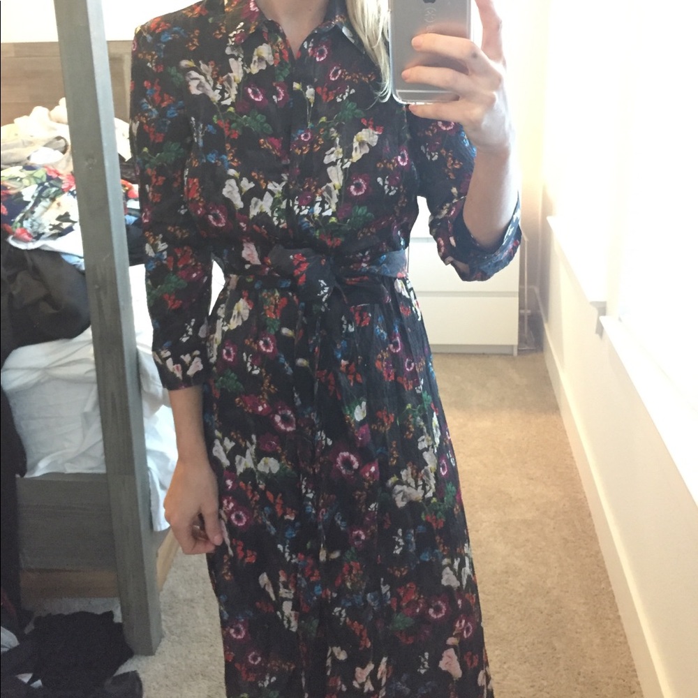 Alice + Olivia 100% Silk Dress SZ 0